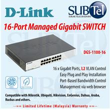 D-Link DGS-1100-16 16 Port Gigabit Smart Managed Switch Networking