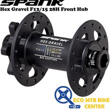 SPANK Front Hub Hex Gravel F12/15 28H