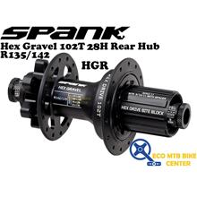 SPANK Rear Hub Hex Gravel 102T 28H