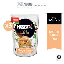 NESCAFÃ‰ Latte Milk Tea 5 Sticks 25g Each x3 packs