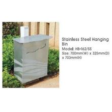 Stainless Steel Hanging Bin 700mm(W) x 325mm(Dia) x 703mm(H) HB162SS