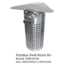 Stainless Steel Waste Bin 362mm(Dia) x 847mm(H) ODB161SS