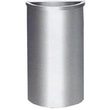 Stainless Steel Semi Round Bin Open Top 457Wx227Dx760mmH SRB044OT