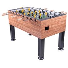 coin or free operated foosball table with cover