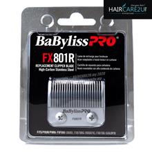 BaByliss Pro Carbon Stainless Steel Replacement Clipper Blade #FX801R