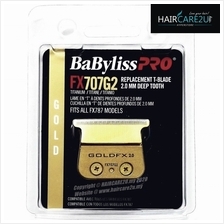 BaByliss Pro Gold Titanium 2.0mm Deep Tooth T-Blade #FX707G2