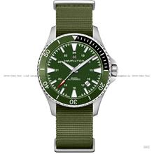 HAMILTON H82375961 Khaki Navy Scuba Auto 40mm Nato Strap Green