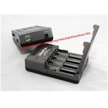 UltraFire WF-128 18650 li-ion Battery 4 bay Charger USB POWERBANK