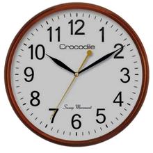 CROCODILE 12 inches Metallic Brown Wall Clock CW 802 JKS2
