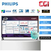 Philips 42.5 &quot; 438P1 5ms 4K Ultra HD LCD Monitor