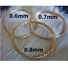 14K Gold Filled Craft Wire Jewelry Findings 0.6mm, 0.7mm 0.8mm