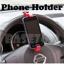 Car Steering Wheel Phone Mobile Universal Holder Bracket Mount 1213.1 