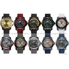 Reebok Watch RV-TR3-G3 Triple 3 Men's Analog 3-hand Date Silicone
