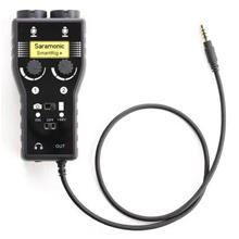 Saramonic SmartRig+ 2-Ch XLR/3.5mm Microphone Audio Mixer Adapter