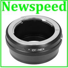 New Contax CY Yashica Lens to SONY E Mount NEX Camera Body Adapter