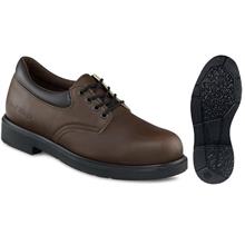 Safety Shoes Red Wing Men Oxford Low Cut Lace Up Brown EH ST 4407