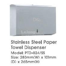 Stainless Steel Paper Towel Dispenser PTD024SS 280Wx101Dx265H MM QQ