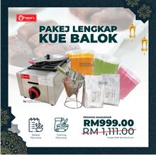 Kue Balok Single Machine Package