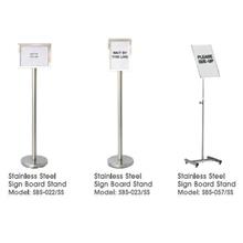 Sign Board Stand Stainless Steel SBS022SS SBS023SS A3 A4 SBS057SS A3 
