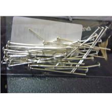 DIY 30p T-Pins 925 Sterling Silver Headpins 2cm 20mm for Craft