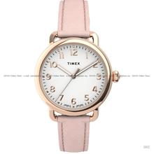 TIMEX TW2U13500 (W) Standard 34mm Vintage Oversized Crown Leather Pink