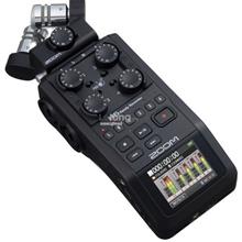 Zoom H6 All Black 6-Input / 6-Track Portable Handy Recorder