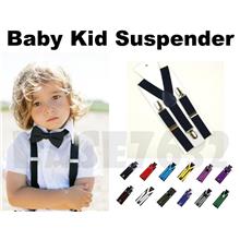 2.5cm Baby Kid Children Elastic Suspender Clip Braces 1876.1
