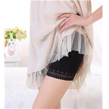 Safety Short,Pregnant Prevent Expose Mid Thigh Length Lace Underwear