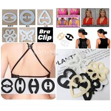 Bra Buckle Clips-Hide Strap Holder-Adjustable Tighten-Cleavage Control
