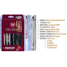 Dart 18g; Soft Tip darts; Monster The Works 'AXIS'; 2ba