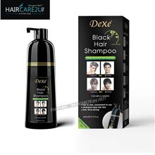 400ml DEXE Pump Packing Black Hair Shampoo