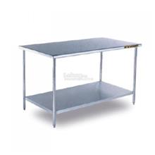 Kitchen Equipment Stainless Steel Work Table With 1 Tier Undershelf
