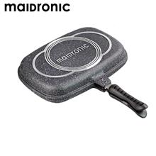 Maidronic Double Sided Non Stick Grill Pan 36CM)