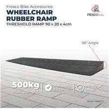 Wheelchair Rubber Threshold Ramp 90 x 20 x 4cm