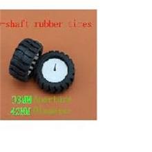 Rubber Wheels DIY Toys Car Model Accessories Smart Car Robot Tires