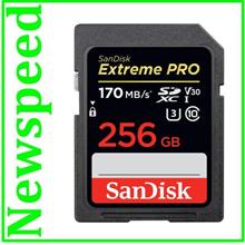 SanDisk 256GB SD Extreme PRO UHS-I SDXC Memory Card - Ready Stock