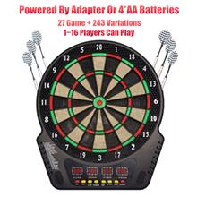 18 Inch Electronic Dartboard 4 - 27 Game + 16 Players