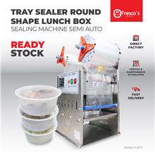 Tray Sealer Machine Round Shape Lunch Box