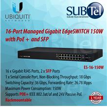 Ubiquiti ES-16-150W EdgeSwitch Gigabit Switch POE POE+ SFP Networks