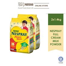 NESPRAY Full Cream Milk Powder Soft Pack 1.4kg x2 packs
