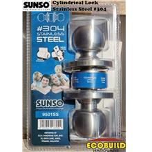 SUNSO Cylindrical Lock Stainless Steel #304 9501SS