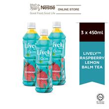 Livelyâ„¢ï¸ Raspberry  & Lemon Balm 450ml x3 bottles)