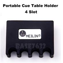 Portable Mobile 4 Slot Snooker Pool Cue Table Rack Holder 2048.1