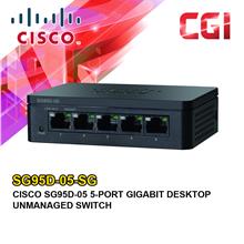 Cisco SG95D-05 5-Port Gigabit Desktop Unmanaged Switch (SG95D-05-SG)