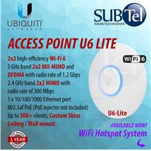 Ubiquiti U6-LITE Access Point WiFi 6 LITE Dual band 2x2 MIMO AP UAP