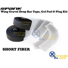SPANK Wing Gravel Drop Bar Tape, Gel Pad &amp; Plug Kit Short Fiber