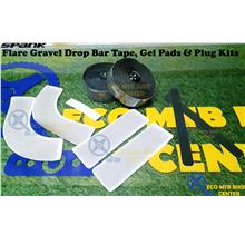 SPANK Flare Gravel Drop Bar Tape, Gel Pads &amp; Plug Kit