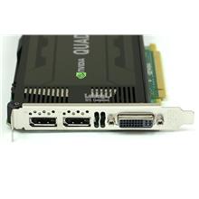 HP nVidia Quadro K4000 3Gb PCIe 1xDVI 2xDP (713381-001)