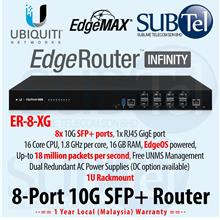 ER-8-XG Ubiquiti EdgeRouter INFINITY 10G SFP+ Router BGP OSPF MPLS