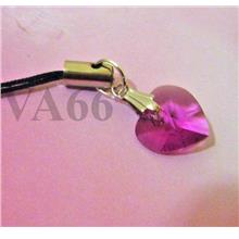 Choose Color Swarovski Crystal Heart Cell Phone Keychain Party Favors ..